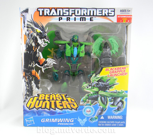 Transformers Grimwing Voyager - Prime Beast Hunters - caja