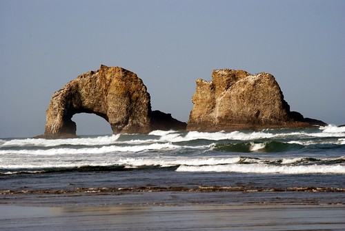 Arch Rocks at Rockaway Beach