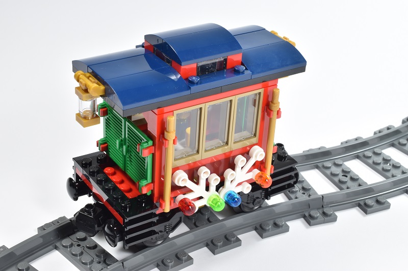 lego christmas train motorised