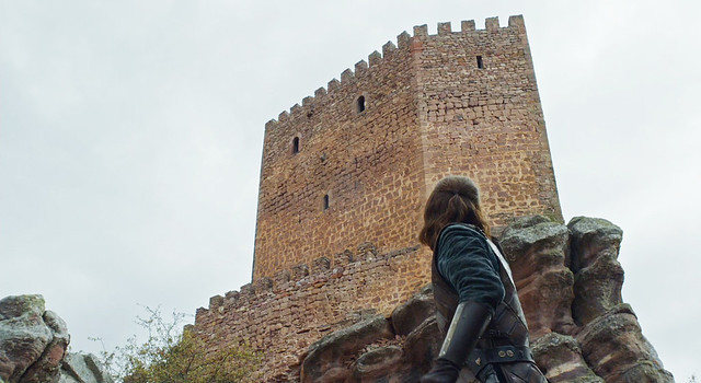 Escena de Juego de Tronos en el castillo de Zafra