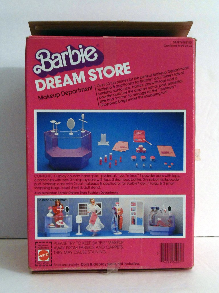 Vintage Mattel Barbie Dream Store Makeup Department | Flickr