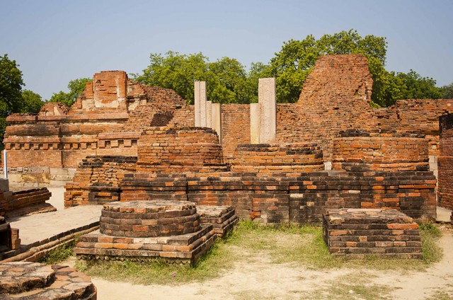 Ruins of Monasteries in Sarnath, Uttar Pradesh