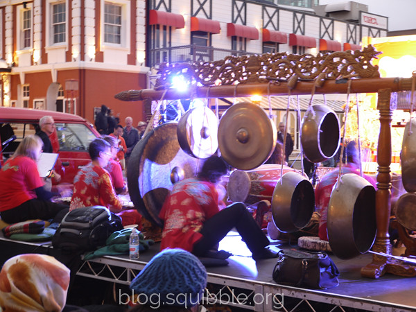 Squibble at the South East Asian Night Markets - Wellington March 2015