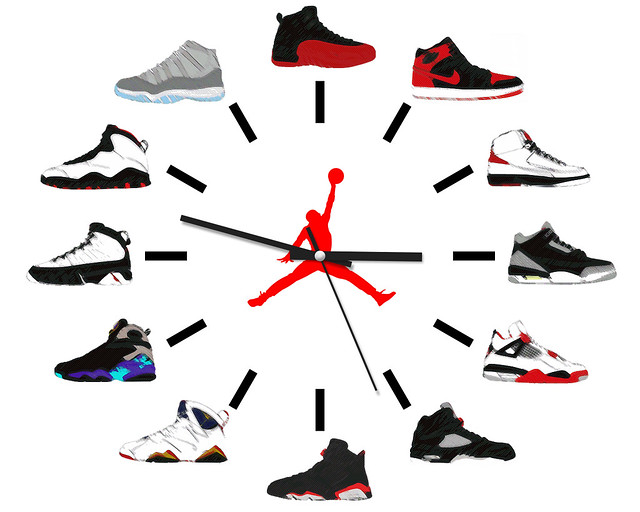 Air Jordan Clock. Flickr Photo Sharing!