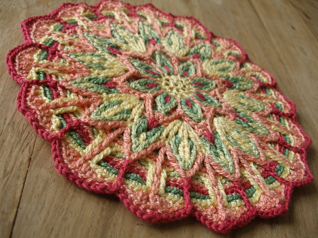 Overlay crochet mandala  Lesley  Flickr