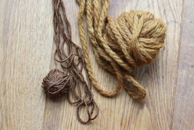 Yarn Naturally Dyed with Coreopsis