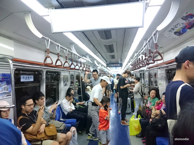 Seoul metro subway