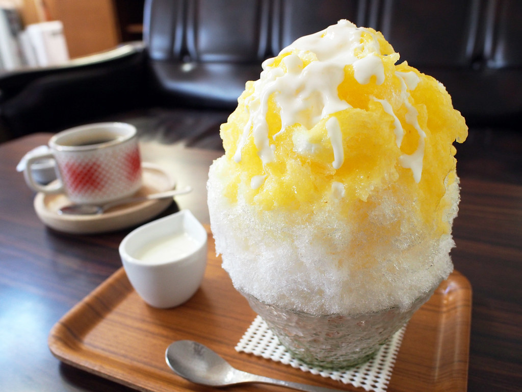 Japanese Ice Shaved - Pineapple & Yogurt Condensed Milk