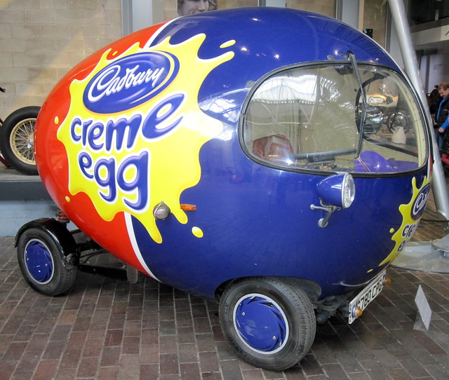 Creme Egg car | Flickr - Photo Sharing!