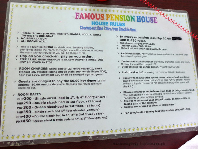 Famous Pension House in Iligan City, Philippines