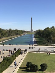 View from the Lincoln Memorial