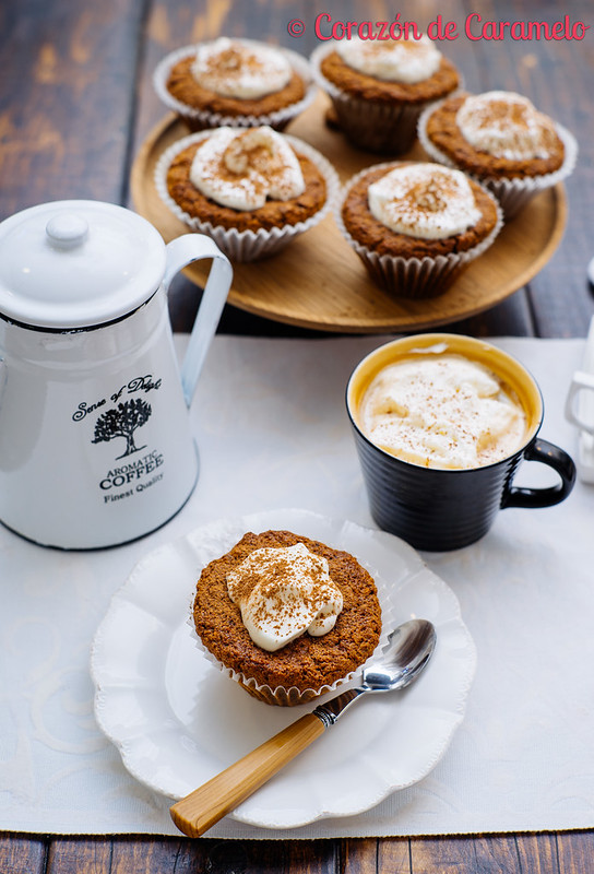 Muffins de café y avena