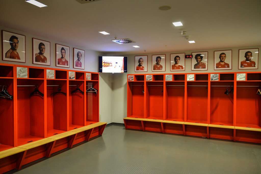 Allianz Arena - FC Bayern München Locker Room - Munich Ger… | Flickr