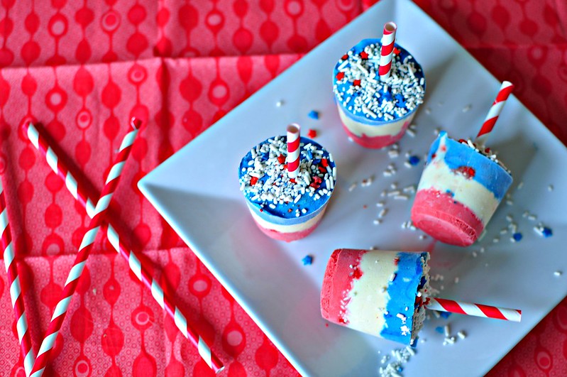 4th of July Pudding Pops 5