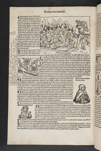 Manuscript annotations in Schedel, Hartmann: Liber chronicarum