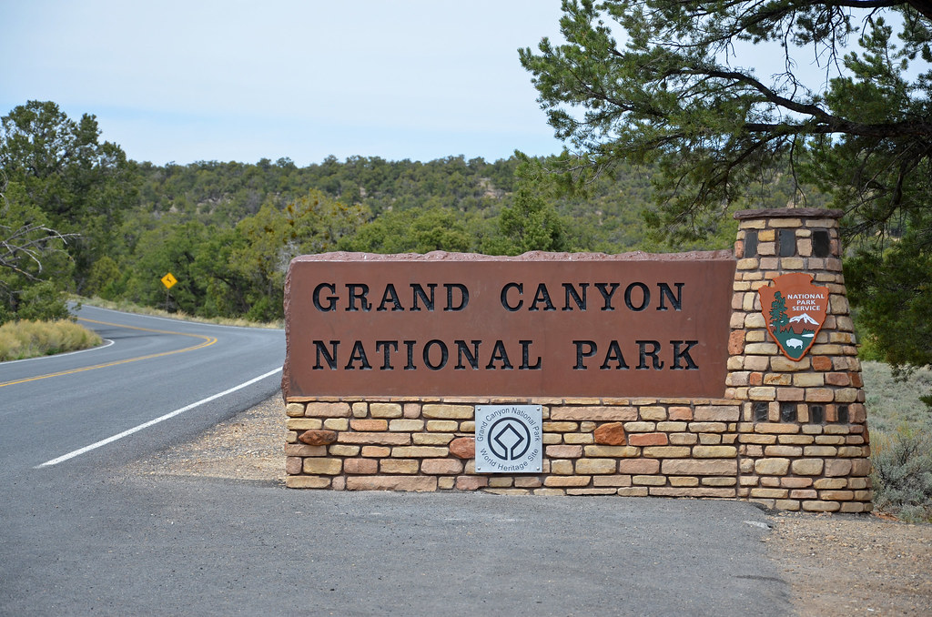 Grand Canyon National Park: East Entrance Sign 5175 | Flickr