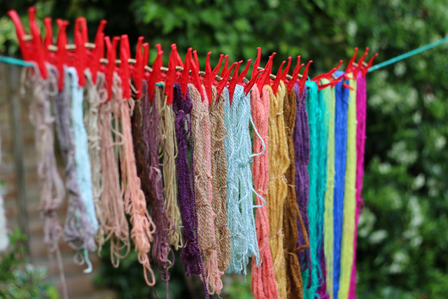 Naturally Dyed Yarn