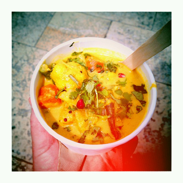 South Indian Coconut curry at Bristols Food Connections festival
