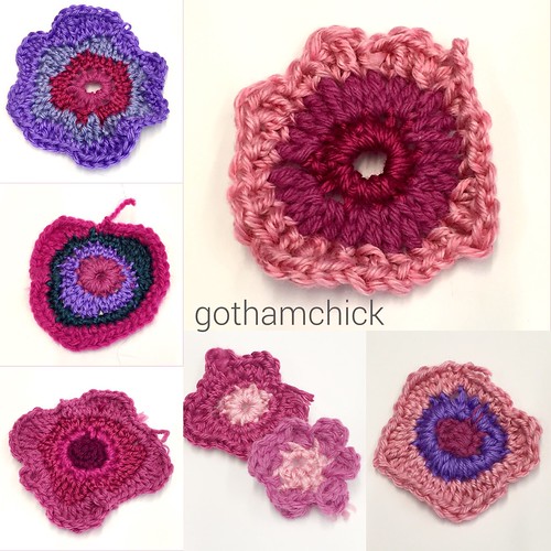 Trying freed form crochet