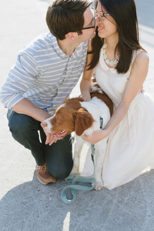 Celine Kim Photography Kew Beaches Toronto engagement session with dog-3