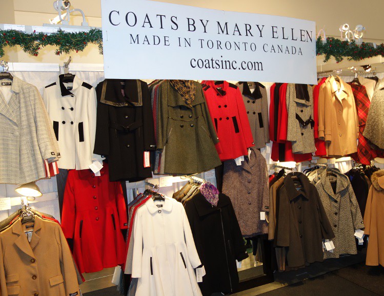 Coats by Mary Ellen of Toronto