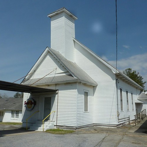 IMG_20150615_201048 2015-06-15 The Rock Baptist Church Rex-Georgia Old Frame Steeple steepleatl steeple