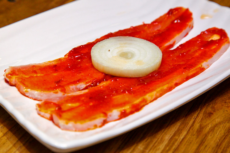 San-Nae-Deul Sliced-Pork-in-Korean-Spicy-Sauce