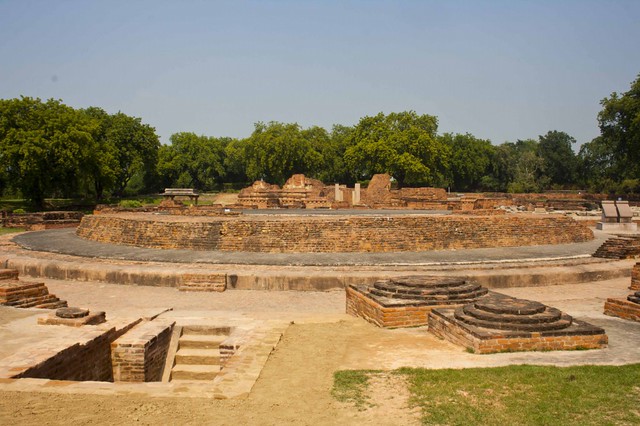 Ruins of Monasteries in Sarnath, Uttar Pradesh