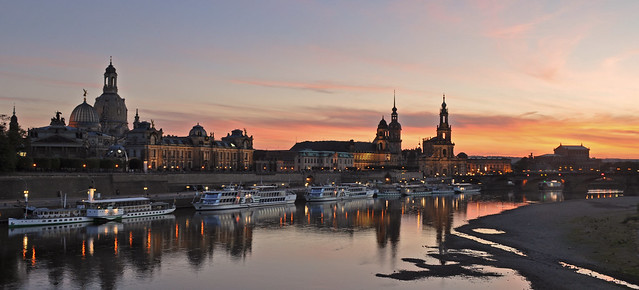 Germany - Dresden - sunset