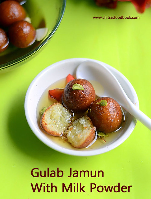 Gulab Jamun With Milk Powder