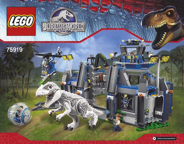 NEW LEGO Jurassic World INDOMINUS REX BREAKOUT 75919 Jurassic Park