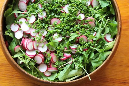 Spring salad :: coppertopkitchen.blogspot.com