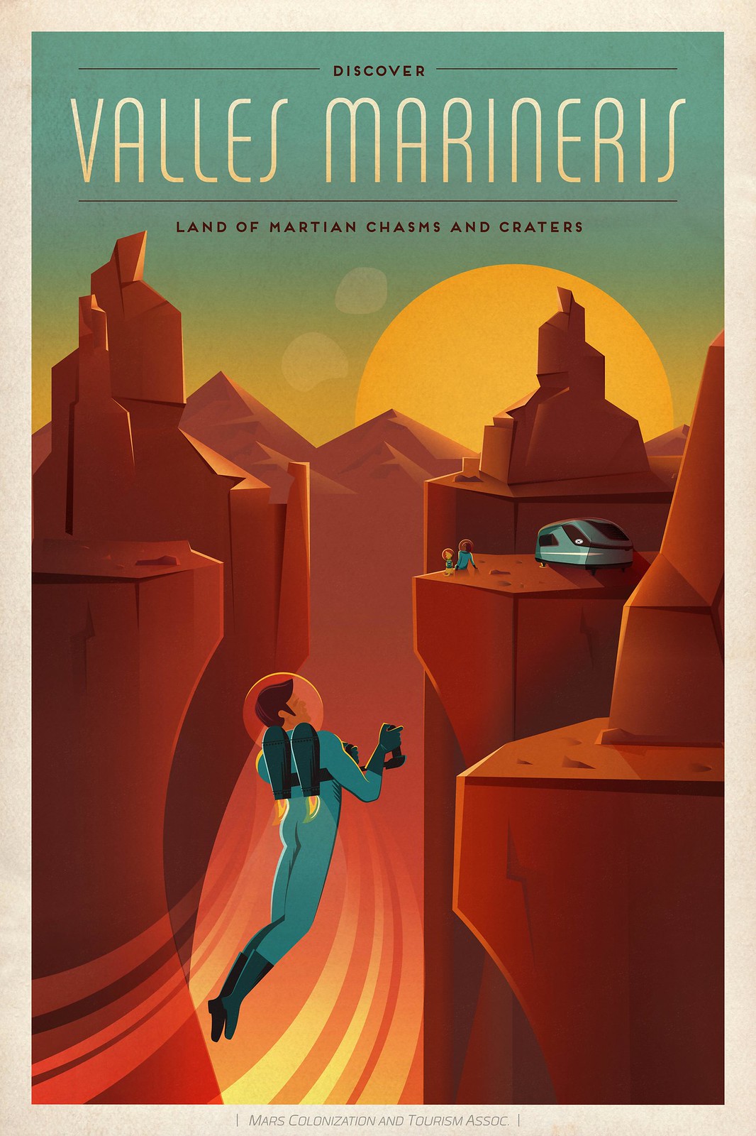 Travel Poster: Valles Mariners