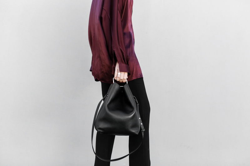 modern legacy, fashion blog, street style, bucket bag, silk shirt (1 of 1)