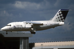Air Baltic AVRO RJ-70 YL-BAK LHR 10/08/1996