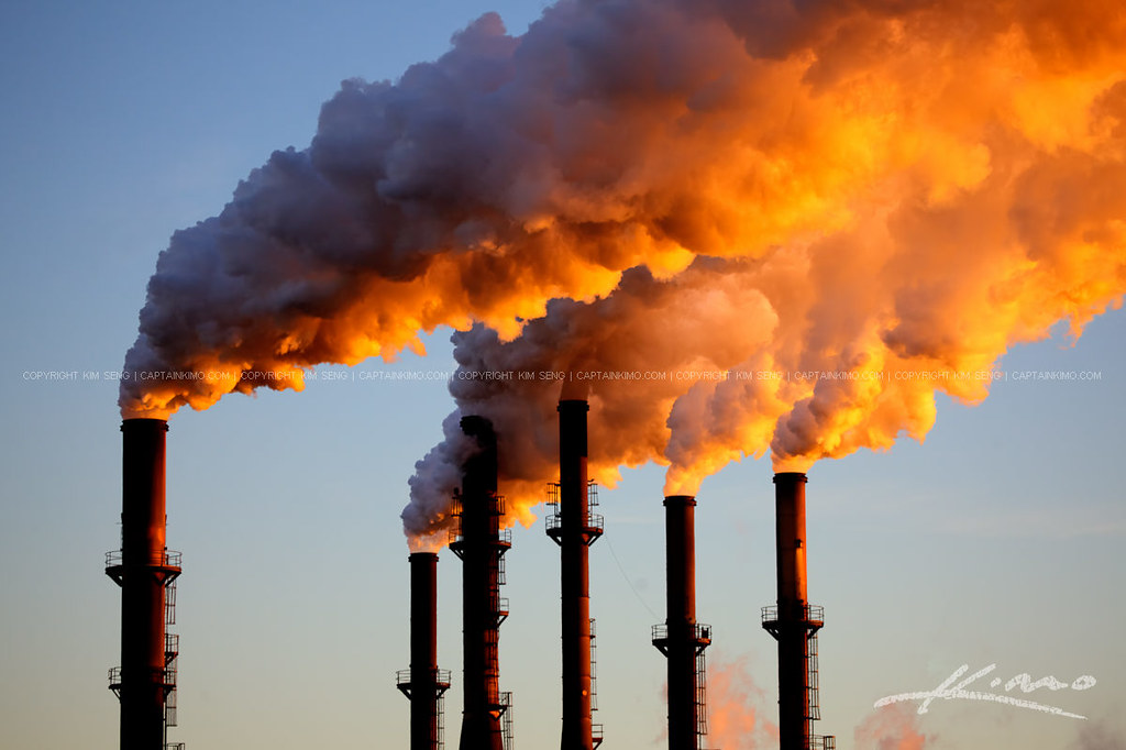 Global-Warming-from-Factory-Smoke-Stack-Pollution | captaink… | Flickr