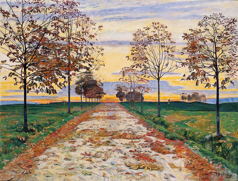 Ferdinand Hodler - Autumn evening (1892)