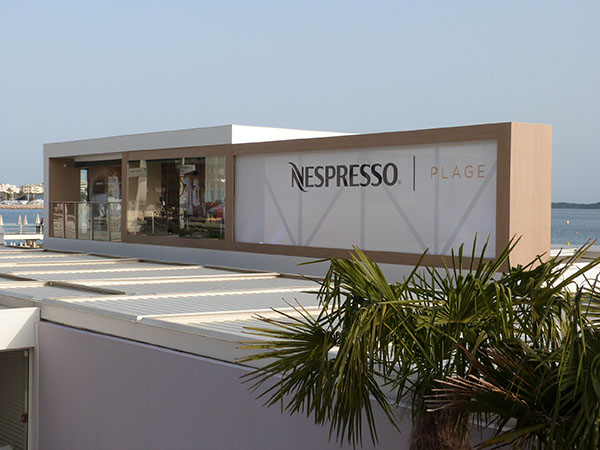 Nespresso plage