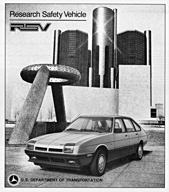 1976 Calspan-Chrysler RSV Research Safety Vehicle