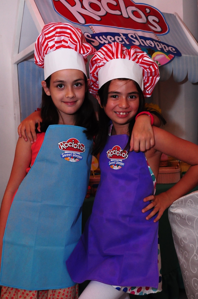 Play Doh Aprons and Peppermint Chef Hats