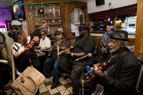Bobby Green performs with members of A Cut Above. | Ben Cleeton, Staff Photo