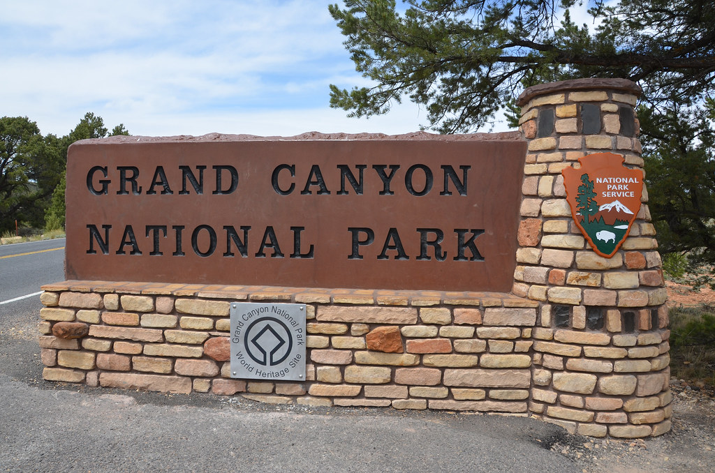Grand Canyon National Park: East Entrance Sign 5189 | Flickr