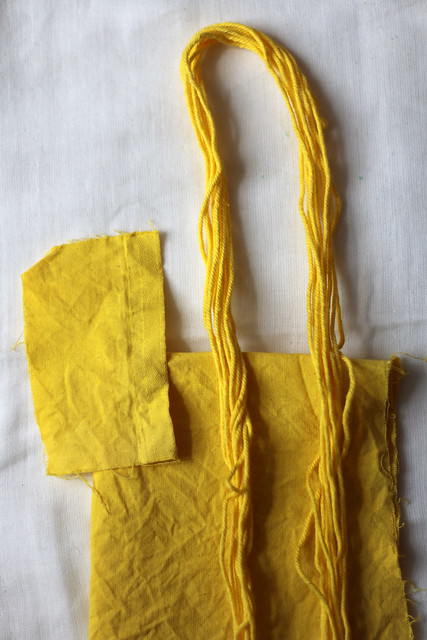 Turmeric Dyed Yarns