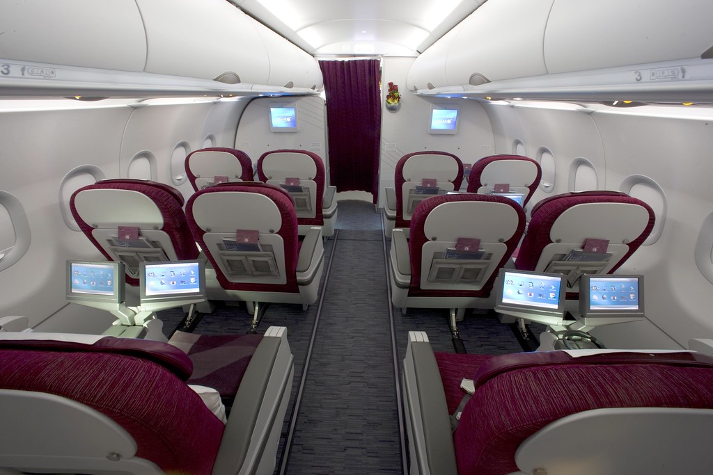 Pic 10 Qatar Airways’ Airbus A320 Business Class | Qatar Airways | Flickr