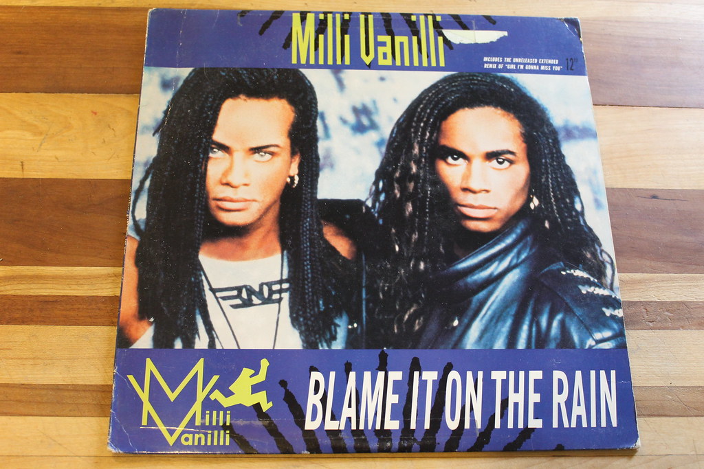 Milli Vanilli Blame it on the Rain (12 inch single) | Flickr
