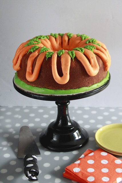 Halloween Cookie Bundt Cake