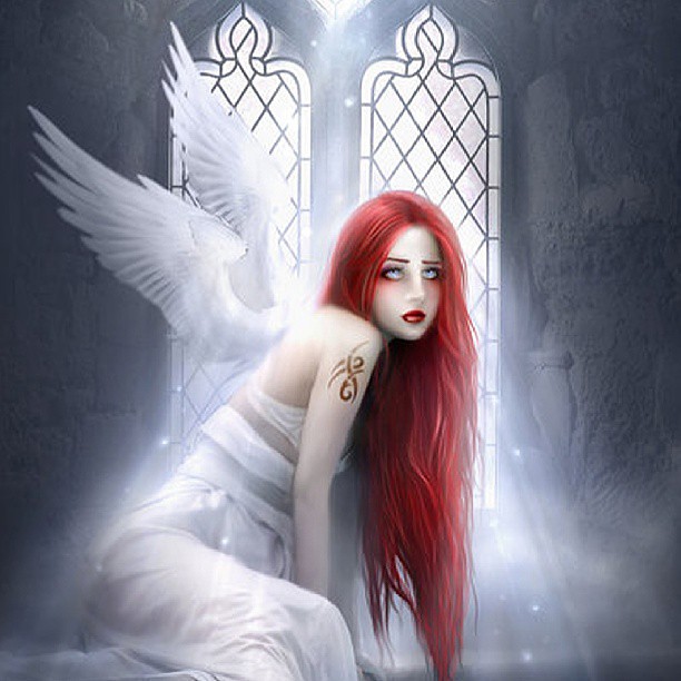 I have an obsession with red-headed angels! :3 #girlsonly ...