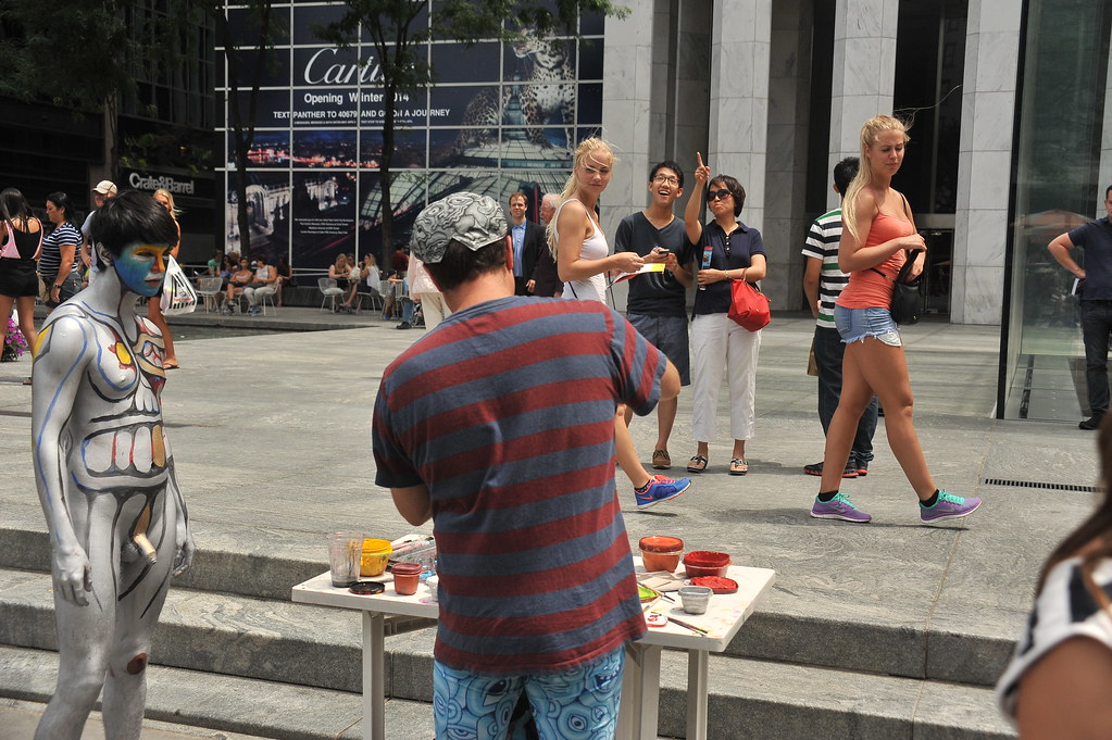 Body Painting In Manhattan 2013 Body Art By Andy Golub … Flickr