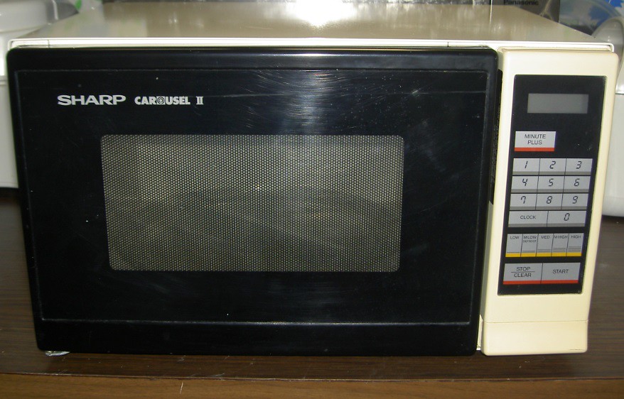 $15 - SHARP carousel II microwave | 2011sales1 | Flickr