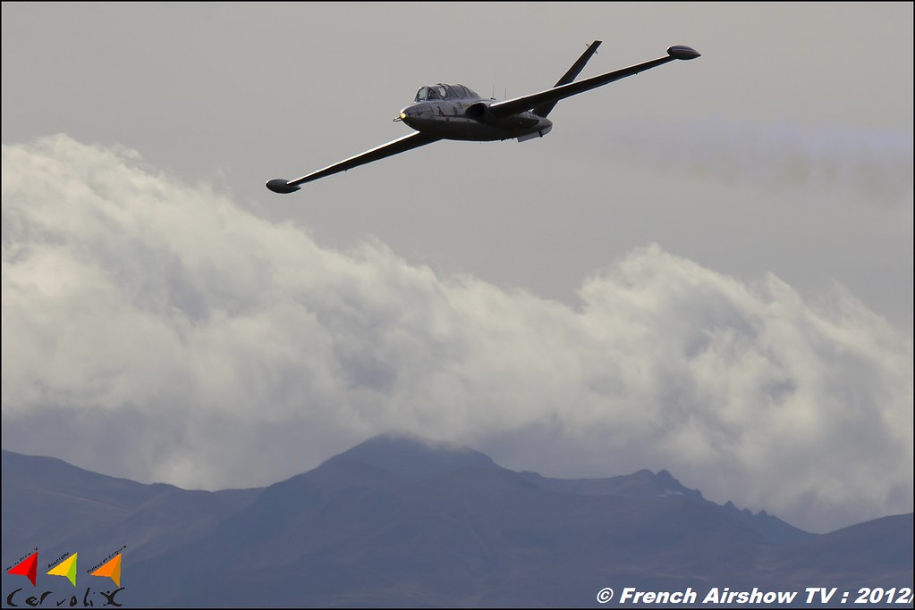 Fouga CM-170 Magister F-GPCJ Cervolix Plateau de Gergovie Auvergne Comment faire photos de Meeting Aerien 2012
